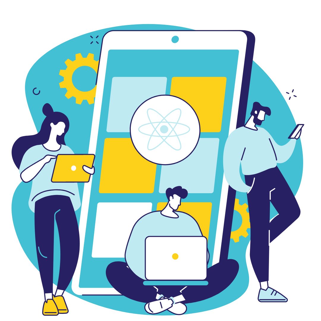 People using a resident app